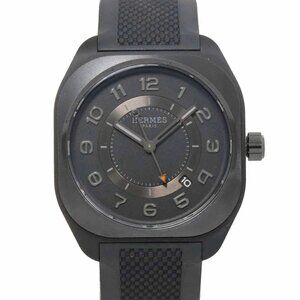 HERMES H08 SP1.742 Automatic Black Dial Date Mens Watch 90263355